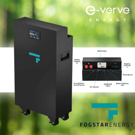 Fogstar Solar panel batteries by Fogstar Energy