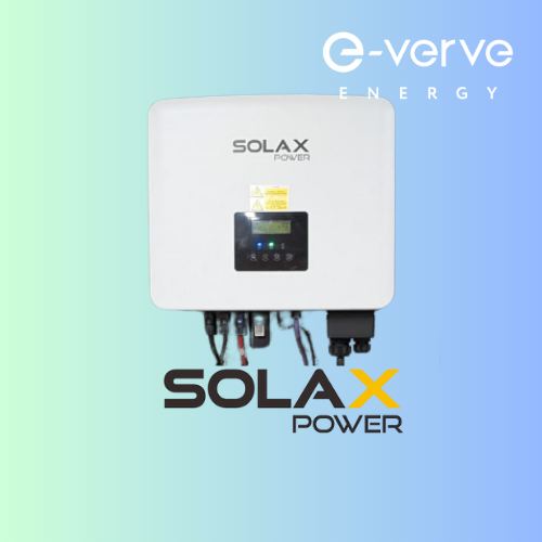 white solax solar inverter installed by E-Verve Energy