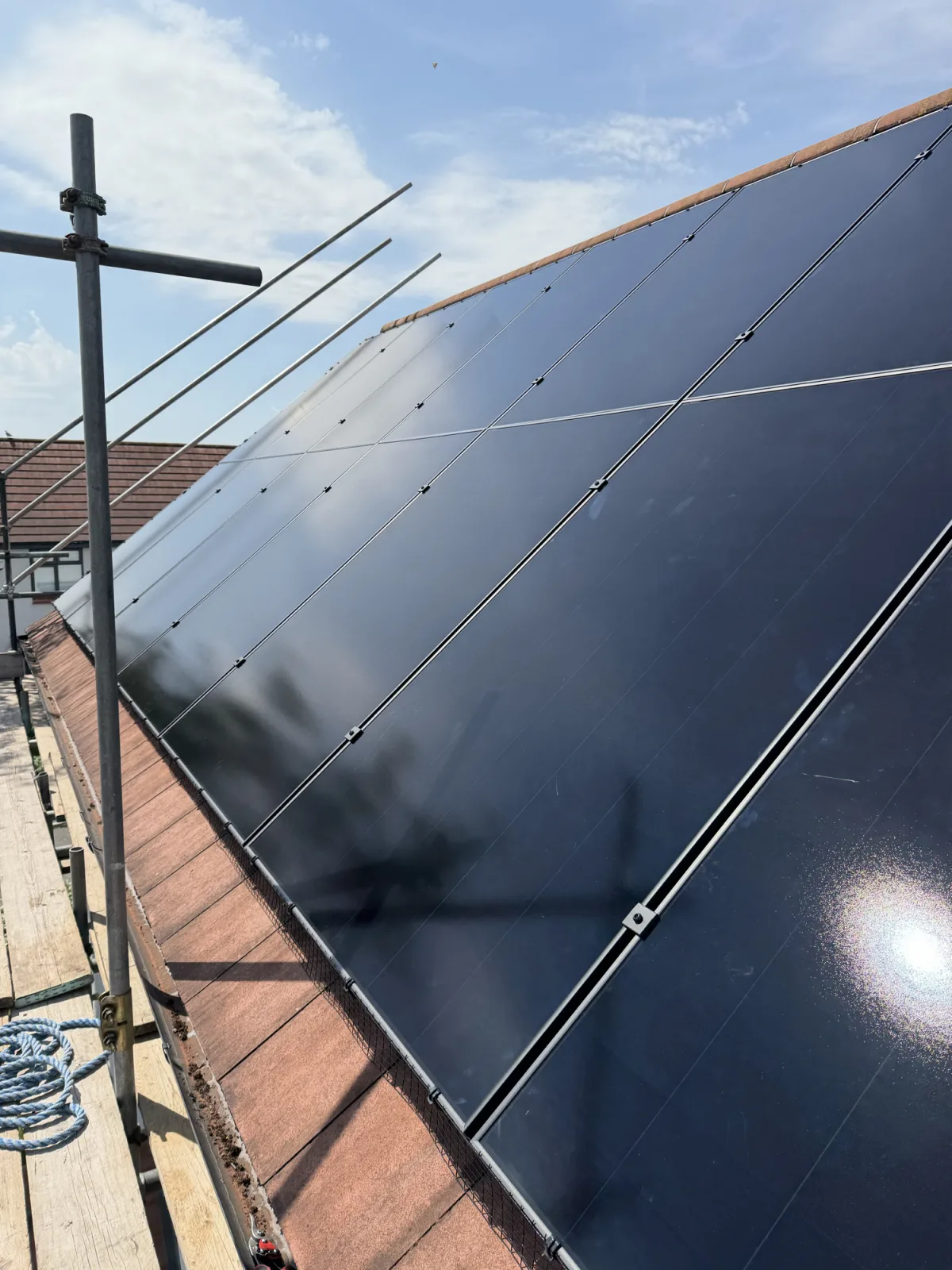 Rooftop work in St Helens